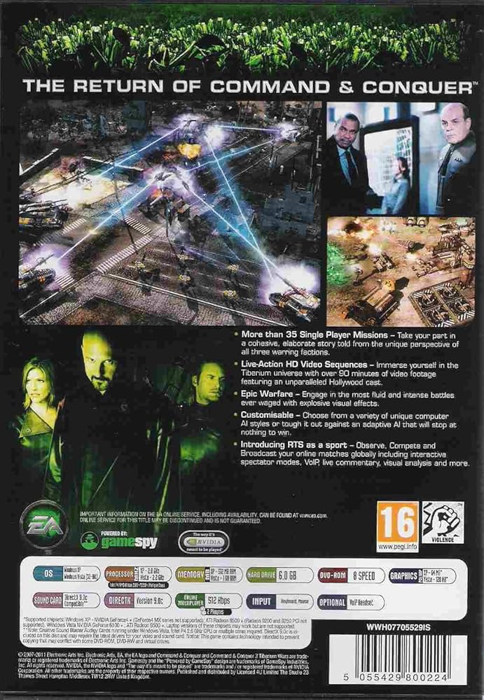 Command & Conquer 3: Tiberium Wars : Amazon.co.uk: PC